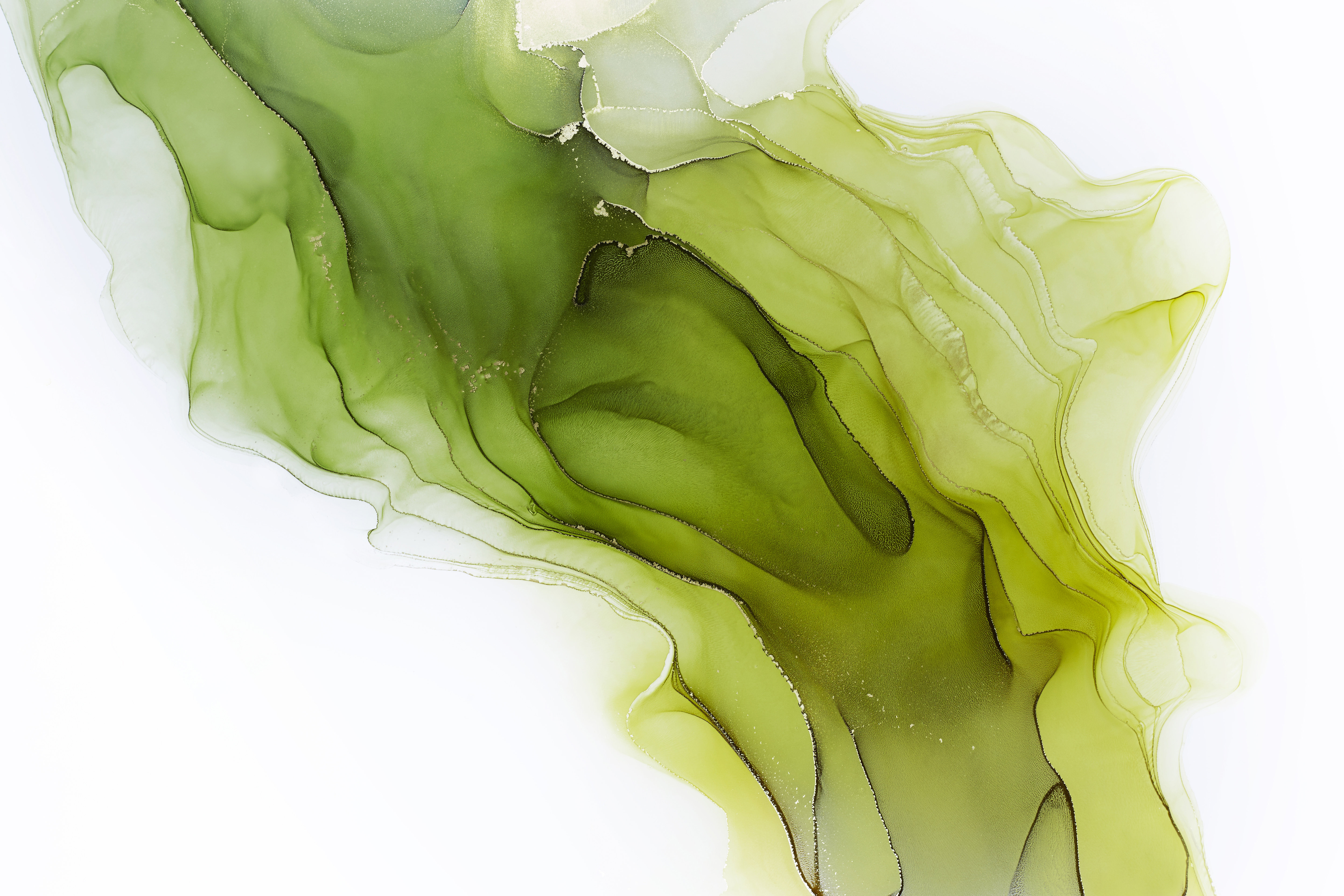 Wrought Studio™ Abstract Hand Painted Alcohol Ink Texture by Neuevector ...