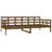 vidaXL Day Bed Natural Pine Solid Pinewood Convertible-2118505467-2118505468