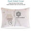 Oreillers en cuivre rafraîchissant pour dormir, oreillers en mousse à mémoire de forme déchiquetée de luxe, oreiller froid réversible pour dormeuse chaude au dos, 1 paquet-529883371