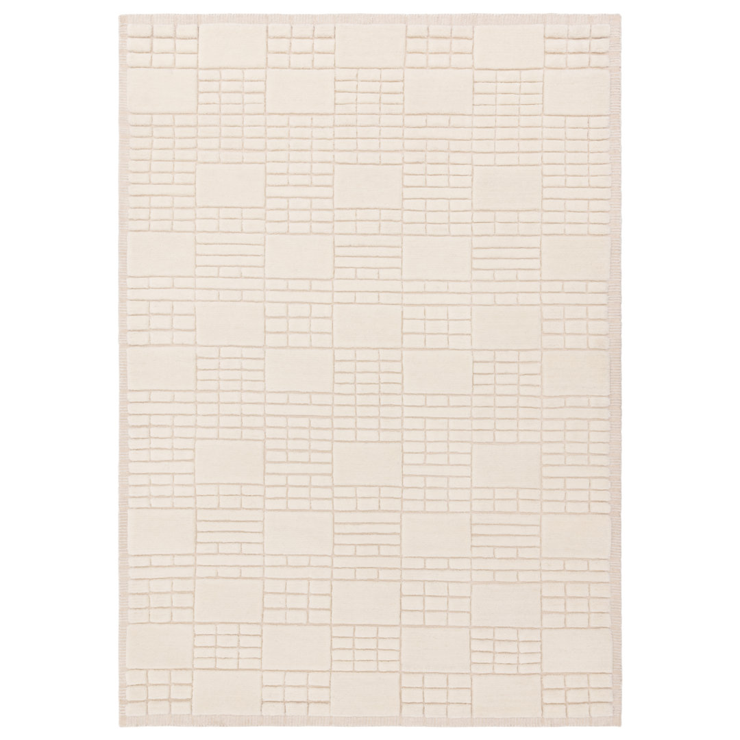 Havier Hand Tufted Wool Cream Rug