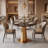 35.43"Round Pedestal Dining Table
