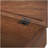 Mango Wood Decorative Brown Box with Silver Diagonal Stripes Set