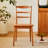Simple Cherry Wood Drawer Storage Dining Table Set-107125430