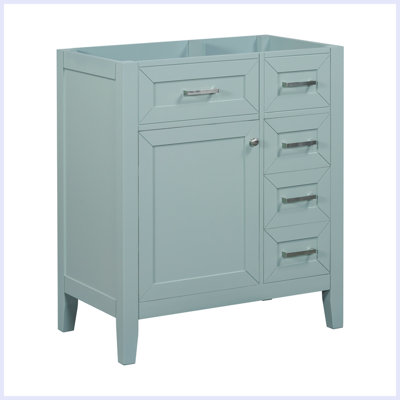 Modern Bathroom Vanity with Cabinet and Drawers