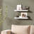 Sydney 24" W x 6" D Floating Shelves Set with Invisible Wall Mount Brackets-89833782