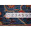 Tapis de couloir oriental bleu 3 x 13 Ziegler