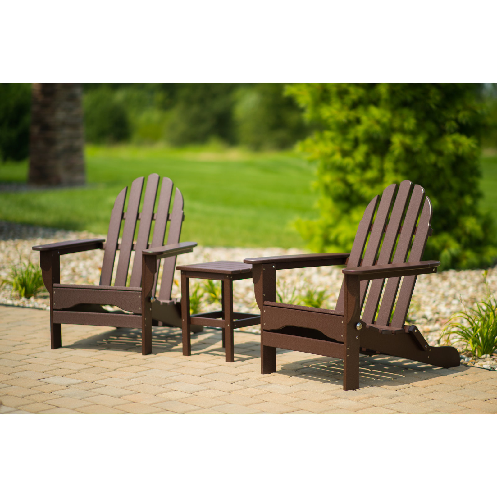 Leighton 2 - Person Patio Seating Group, Chocolate