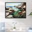 Paysage de plage sauvage II sur toile-621351218-659271986