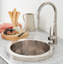 Mojito 16" L x 16" W Drop-In Kitchen Sink-20568653