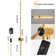 Harrower LED Lights Plug-in Wall Sconces Lighting Fixtures for Atmosphere with Memory Function