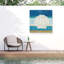Michael Mullan, toile d'extérieur «Beachscape Shell V2»-87945800