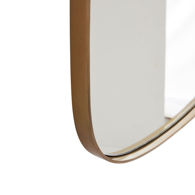 Norissa Flat Metal Mirror