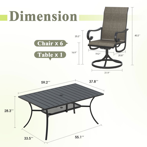Dimensions du produit