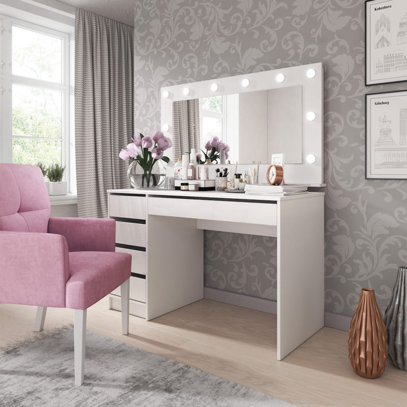 Ada Writing Desk, White