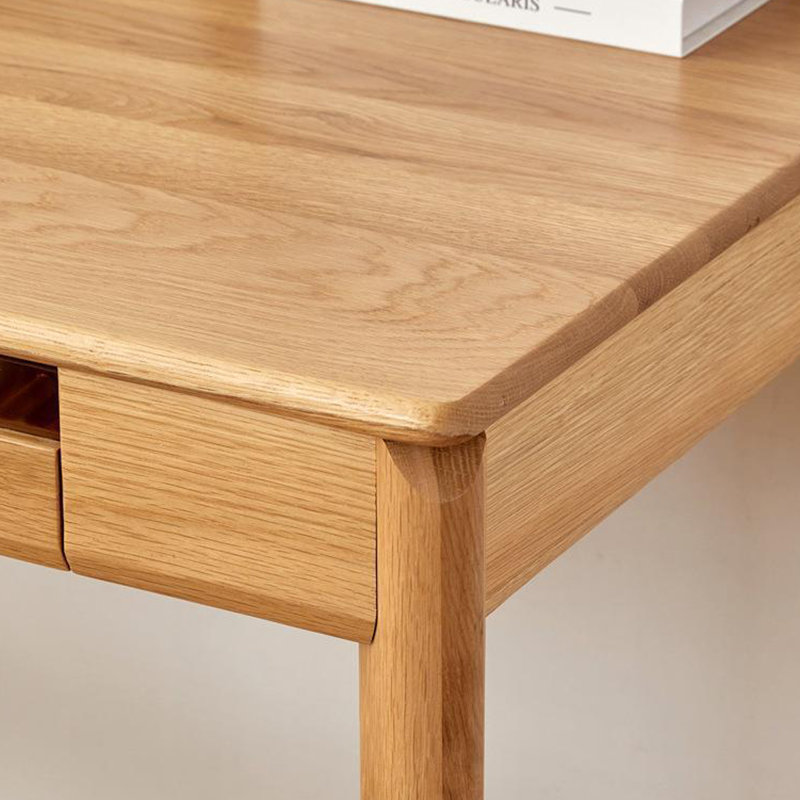 Bureau moderne et minimaliste, H 29,53 po x l 62,99 po x P 23,62 po