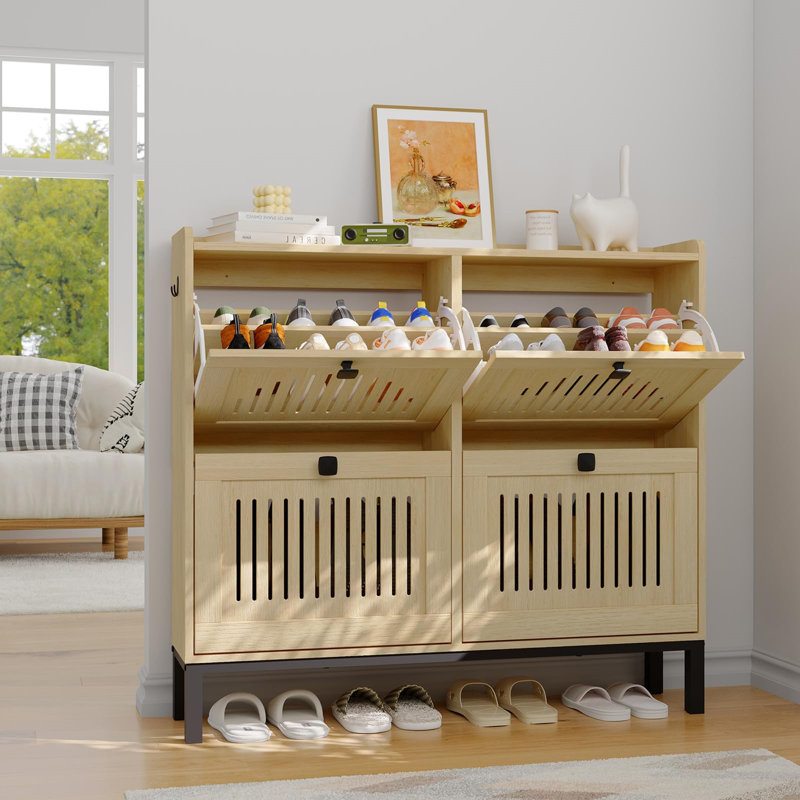 Rangement à chaussures 4 tiroirs Modern Farmhouse