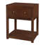 Nora 21 in. W Wood 1 Drawer Small Nightstand with Shelf-1607635600