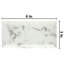 Carrelage mural en céramique aspect pierre 3 po x 6 po Classico Carrara