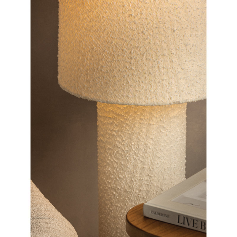 Lampe sur pied en lin 1 lumière 55,25 "Sam par Hilary Matt x Mitzi