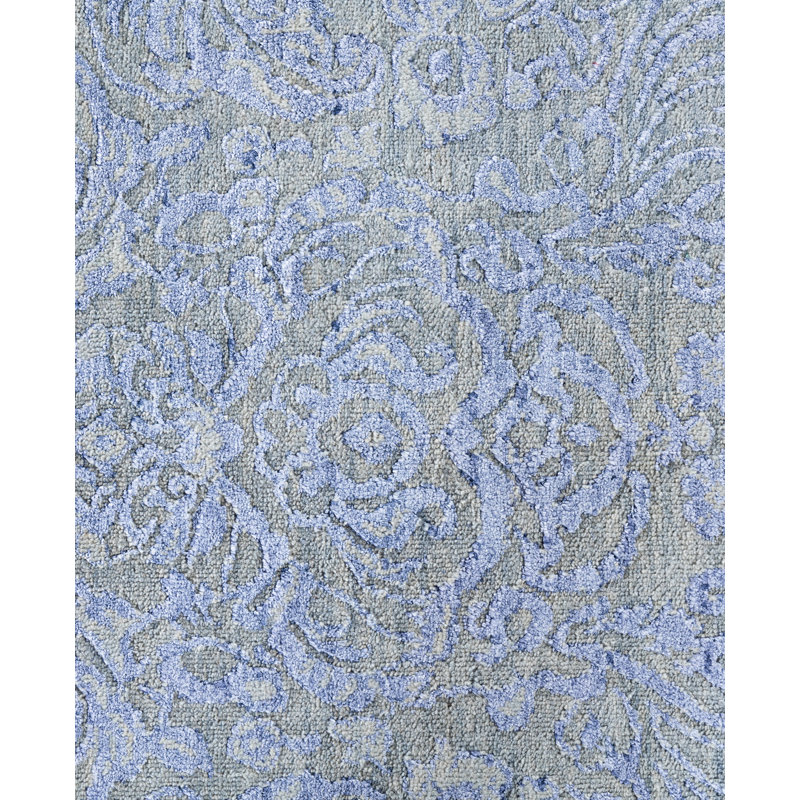 Overdyed One-of-a-Kind 9' 1" X 12' 0" Hand Knotted Area Rug