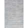 Asahn Loom Modern Strie' Gray/Turquoise Rug