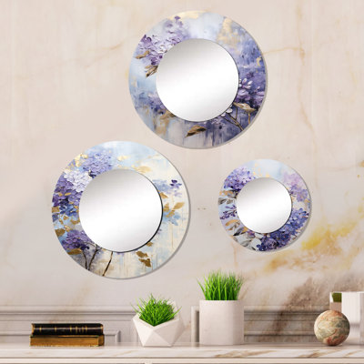 Kariya Metal Round Mirror