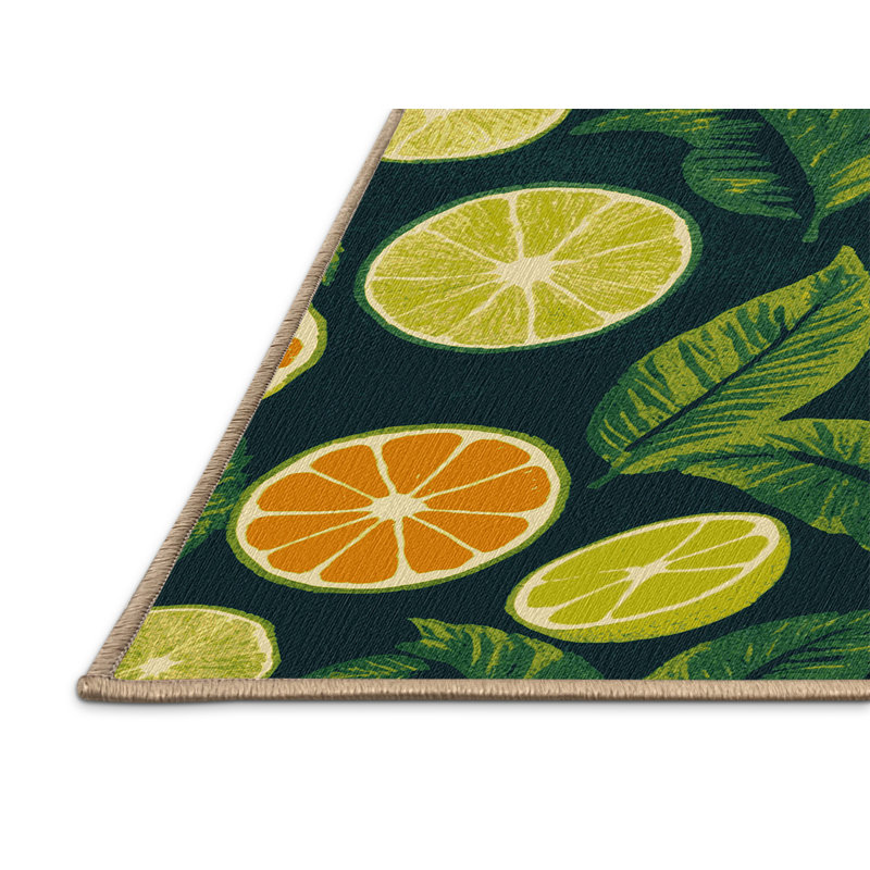  Tapis lavable Calamansi, Rectangulaire 2 pi x 3 pi