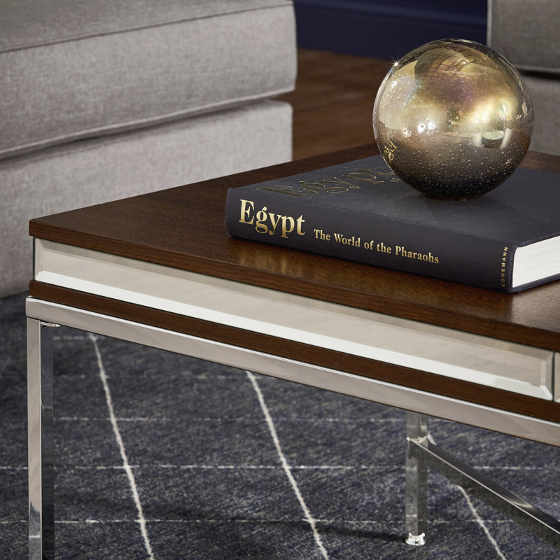 Table basse Lucien, Chrome
