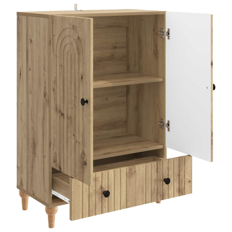66cm Sideboard, Artisan Oak