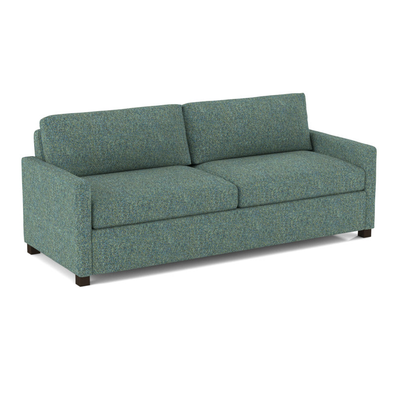 Wilkinson Upholstered 87'' Sofa, Connelly Peacock