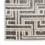 Tapis gris en polyester / polypropylène tissé à la machine Ermie-1983035802