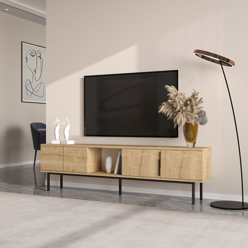 Meuble télé Duggan, Beige