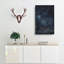 Stars Above The Mountains Abstract - Wrapped Canvas-56665286