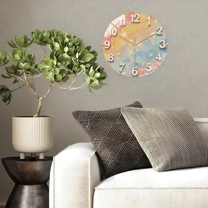 Horloge murale 12 po