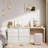 Extendable Vanity Table with Lighted Mirror