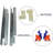 Full Extension 8'' Soft Close Bottom Mount Metal Drawer Slide