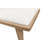 Lewis Sumire Upholstered Bench In Ginger And Natural Linen