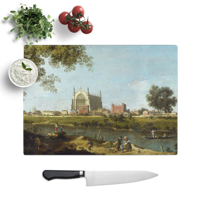 Eton College by Giovanni Canaletto Chopping Board