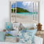 «Coastal Window Seashore View», art mural sur toile - Bord de mer calme-65911409-56542561