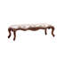 Banc en tissu d'ameublement American