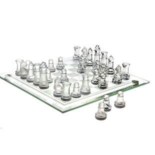 The Palm Art Series Chess set , Silver & Black Coated Brass , 3.5 King  with 12 Brass Chess Board