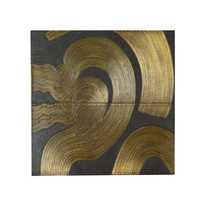 Currents Wall Panel-Brass/Bronze-A