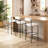 Livorno Upholstered Counter Stool with Metal Frame-1967655975-1967655974-1967672817