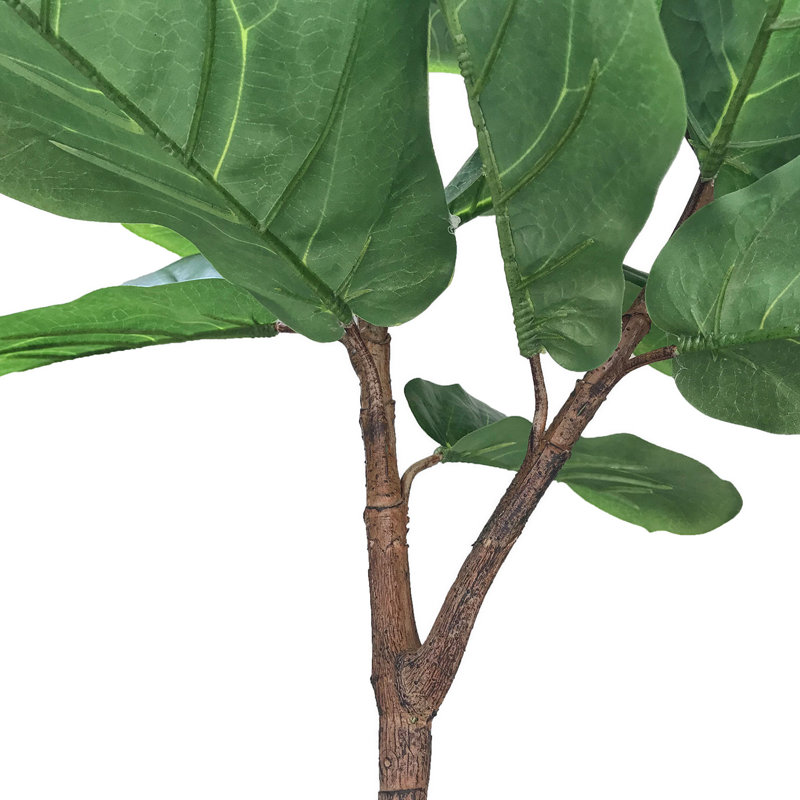 66'' Faux Fiddle Leaf Fig Tree in Pot