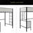 Loft Bed With Desk & Shelves-37375239