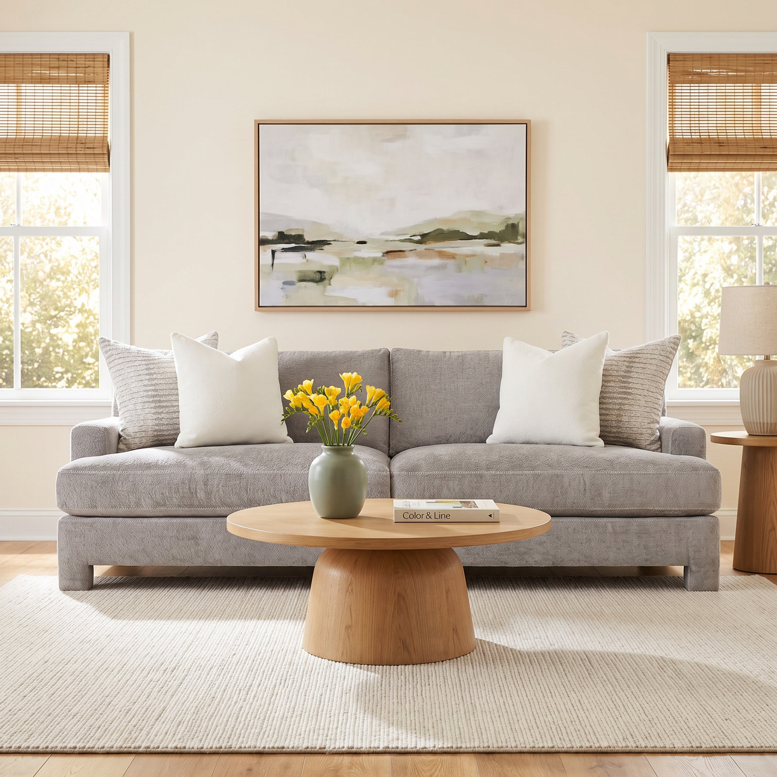 Mily 91'' Upholstered Sofa