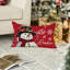 Housse de coussin Let It Snow Snowman Christmas-105509277-105509279-105509278