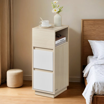 Anushan 25cm W Manufactured Wood Bedside Table