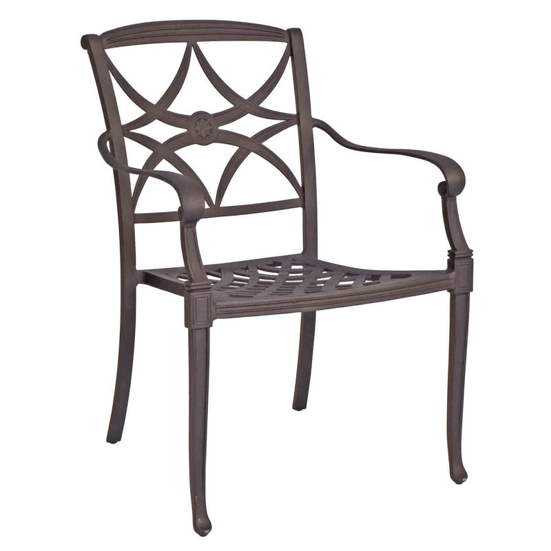 Wiltshire Outdoor Dining Armchair, Graphite