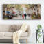 Toile tendue Paris-bleu sarcelle III-Gallery-1448116150